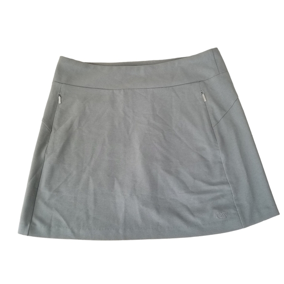 Cutter & Buck Pants - NWT Grey Cutter & Buck Pacific Performance Pull On Skort Size XL Outdoor Hiking